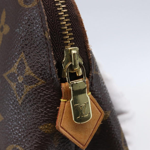 LOUIS VUITTON Monogram Pochette Cosmetic PM Cosmetic Pouch M47515 LV Auth BA8070