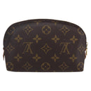 LOUIS VUITTON Monogram Pochette Cosmetic PM Cosmetic Pouch M47515 LV Auth BA8070-2
