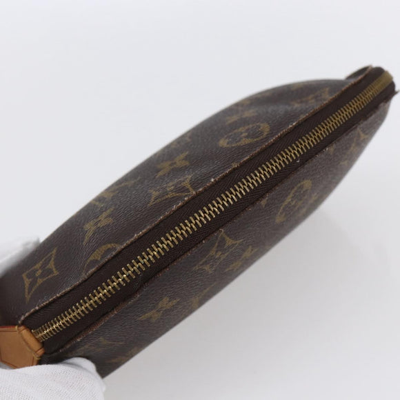 LOUIS VUITTON Monogram Pochette Cosmetic PM Cosmetic Pouch M47515 LV Auth BA8070