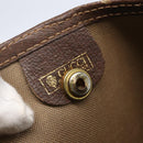 GUCCI GG Supreme Web Sherry Line Tote Bag PVC Beige Gold Auth BA8073-16