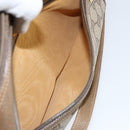 GUCCI GG Supreme Web Sherry Line Bag PVC Beige Gold 56 02 088 Auth BA8074-23