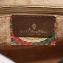 GUCCI GG Supreme Clutch Bag PVC Leather Beige Gold 41 01 037 Auth BA8075-18