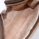 GUCCI GG Supreme Clutch Bag PVC Leather Beige Gold 41 01 037 Auth BA8075-9