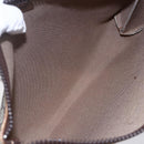 GUCCI GG Plus Supreme Clutch Bag PVC Beige Gold Auth BA8076-15