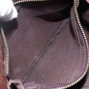 Chloe Shoulder Bag Leather Brown Gold Auth BA8078-20