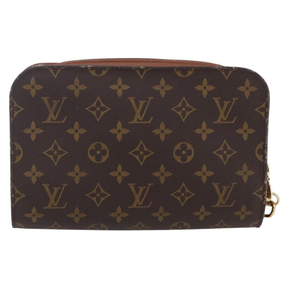LOUIS VUITTON Monogram Orsay Clutch Bag M51790 LV Auth BA8082