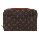 LOUIS VUITTON Monogram Orsay Clutch Bag M51790 LV Auth BA8082-2