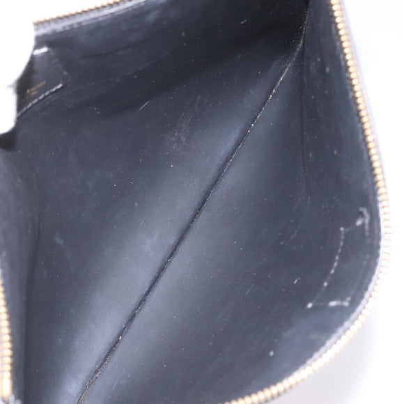 GIVENCHY Clutch Bag Leather Red Auth BA809