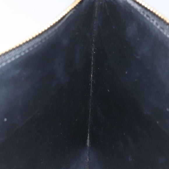 GIVENCHY Clutch Bag Leather Red Auth BA809