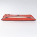 GIVENCHY Clutch Bag Leather Red Auth BA809-6