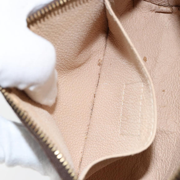 LOUIS VUITTON Monogram Pochette Cosmetic PM Cosmetic Pouch M47515 LV Auth BA8090