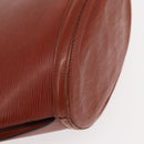 LOUIS VUITTON Epi Saint Jacques Shopping Bag Brown M52263 LV Auth BA8091-15