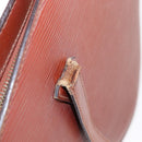 LOUIS VUITTON Epi Saint Jacques Shopping Bag Brown M52263 LV Auth BA8091-8