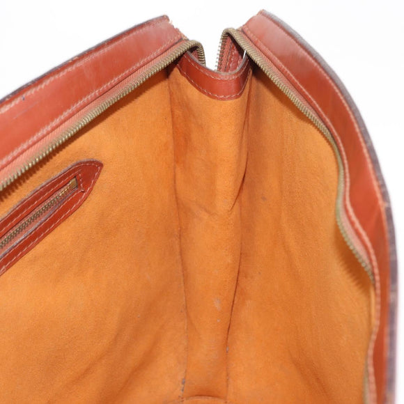 LOUIS VUITTON Epi Saint Jacques Shopping Bag Brown M52263 LV Auth BA8091