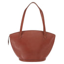 LOUIS VUITTON Epi Saint Jacques Shopping Bag Brown M52263 LV Auth BA8091-2