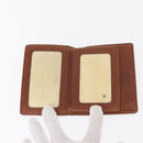 LOUIS VUITTON Christian Dior Sunglasses Wallet Leather 4 Set Green Auth BA8092-14