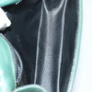 CELINE Givenchy Hand Bag Leather 2 Set Navy Green Auth BA8093-17