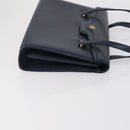 CELINE Givenchy Hand Bag Leather 2 Set Navy Green Auth BA8093-4