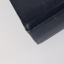 CELINE Givenchy Hand Bag Leather 2 Set Navy Green Auth BA8093-8