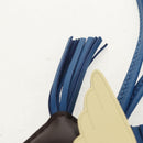 HERMES Rodeo PM Charm Leather Brown Blue Auth BA8095M-12