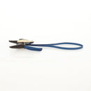 HERMES Rodeo PM Charm Leather Brown Blue Auth BA8095M-14