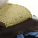 HERMES Rodeo PM Charm Leather Brown Blue Auth BA8095M-15