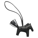 HERMES Rodeo PM Charm Leder Schwarz Auth BA8096M-1