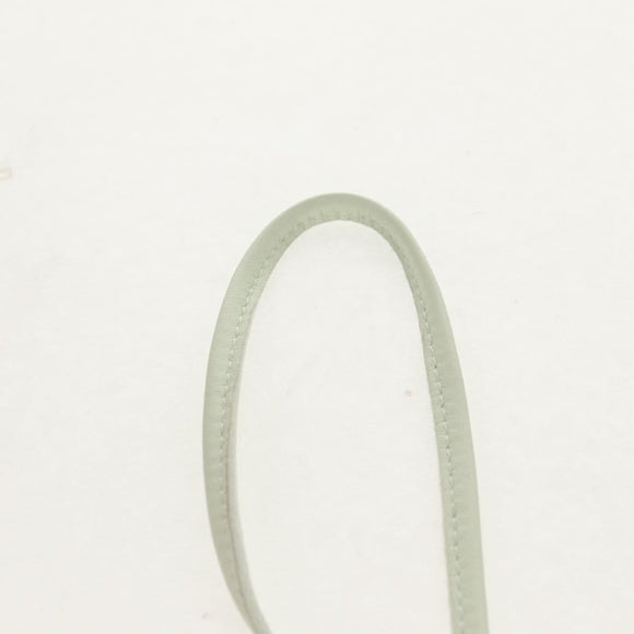 HERMES Rodeo PM Charm Leather Green Brown Auth BA8097M