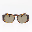 CHANEL Sunglasses plastic Brown CC Auth BA8098-2