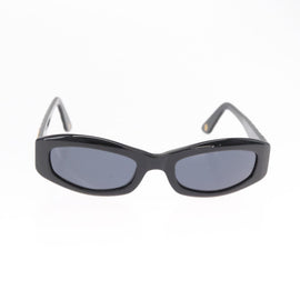 CHANEL Sunglasses plastic Black CC Auth BA8099 - 0