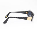 CHANEL Sunglasses plastic Black CC Auth BA8099-6