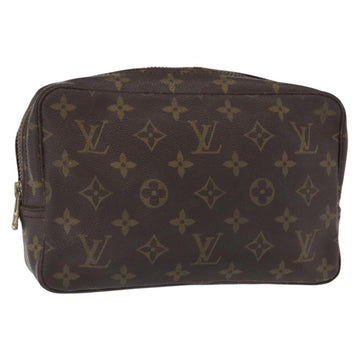 LOUIS VUITTON Monogram Trousse Toilette 23 Clutch Bag M47524 LV Auth BA8100