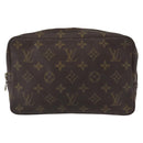 LOUIS VUITTON Monogram Trousse Toilette 23 Clutch Bag M47524 LV Auth BA8100-13