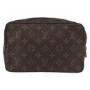 LOUIS VUITTON Monogram Trousse Toilette 23 Clutch Bag M47524 LV Auth BA8100-2