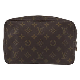LOUIS VUITTON Monogram Trousse Toilette 23 Clutch Bag M47524 LV Auth BA8100 - 0