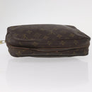 LOUIS VUITTON Monogram Trousse Toilette 23 Clutch Bag M47524 LV Auth BA8100-5