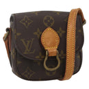 LOUIS VUITTON Monogram Bebe Monogram Saint Cloud Bag M51245 LV Auth BA8103-1