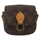 LOUIS VUITTON Monogram Bebe Monogram Saint Cloud Bag M51245 LV Auth BA8103-13