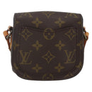 LOUIS VUITTON Monogram Bebe Monogram Saint Cloud Bag M51245 LV Auth BA8103-2
