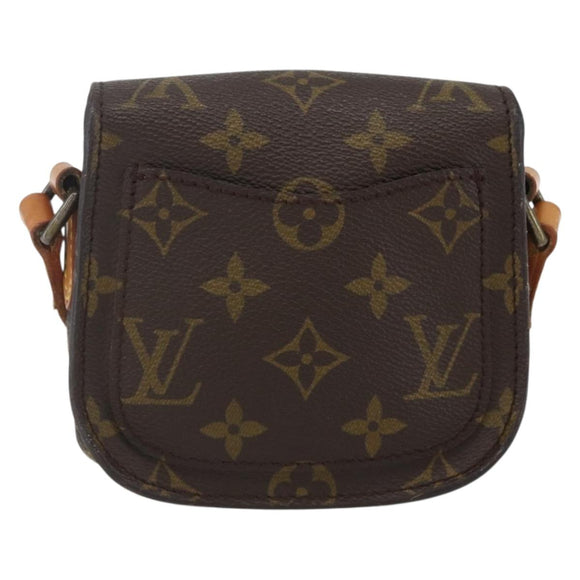 LOUIS VUITTON Monogram Bebe Monogram Saint Cloud Bag M51245 LV Auth BA8103