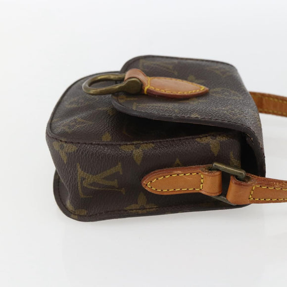 LOUIS VUITTON Monogram Bebe Monogram Saint Cloud Bag M51245 LV Auth BA8103