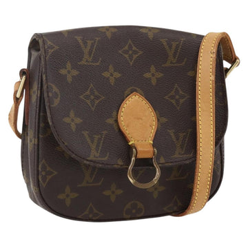 LOUIS VUITTON Monogram Saint Cloud PM Shoulder Bag M51244 LV Auth BA8104