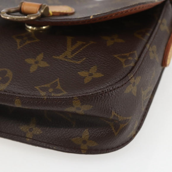 LOUIS VUITTON Monogram Saint Cloud PM Shoulder Bag M51244 LV Auth BA8104