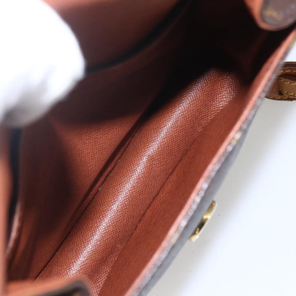 LOUIS VUITTON Monogram Saint Cloud PM Shoulder Bag M51244 LV Auth BA8104