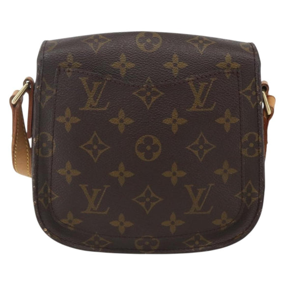 LOUIS VUITTON Monogram Saint Cloud PM Shoulder Bag M51244 LV Auth BA8104