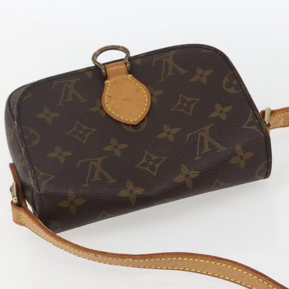 LOUIS VUITTON Monogram Saint Cloud PM Shoulder Bag M51244 LV Auth BA8104