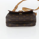 LOUIS VUITTON Monogram Saint Cloud PM Shoulder Bag M51244 LV Auth BA8104-9