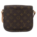 LOUIS VUITTON Monogram Saint Cloud PM Shoulder Bag M51244 LV Auth BA8106-3