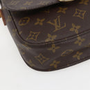 LOUIS VUITTON Monogram Saint Cloud MM Shoulder Bag M51243 LV Auth BA8107-15