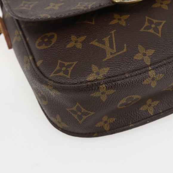 LOUIS VUITTON Monogram Saint Cloud MM Shoulder Bag M51243 LV Auth BA8107